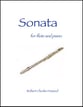 Sonata for Flute and Piano P.O.D. cover